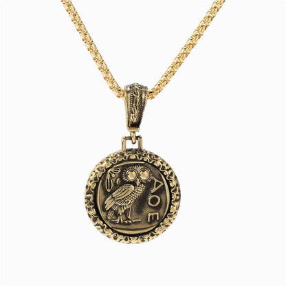 Crowned Ice Royal Copper Lion Pendant Necklace – Afro-King Power Statement Chain