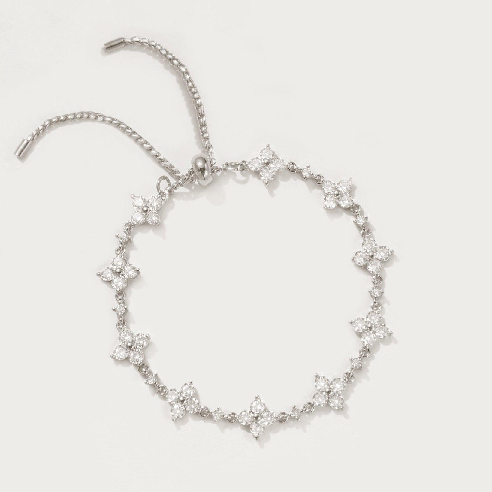 Sparkle Clover Bracelet