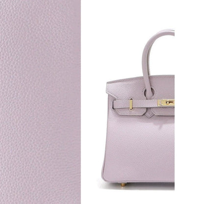 Women's Handbag, Togo Leather, Top Handle, Cross-body with shoulder strap