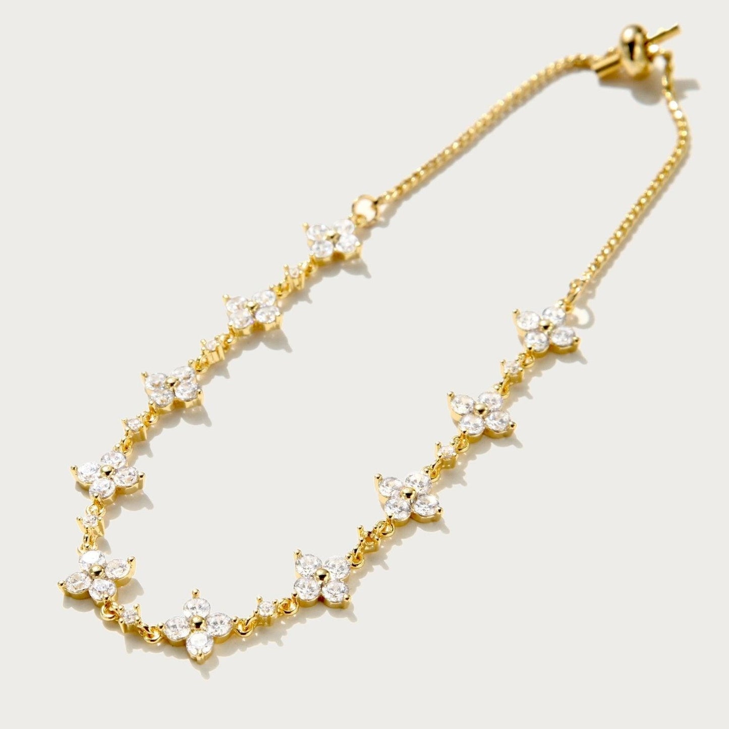 Sparkle Clover Bracelet