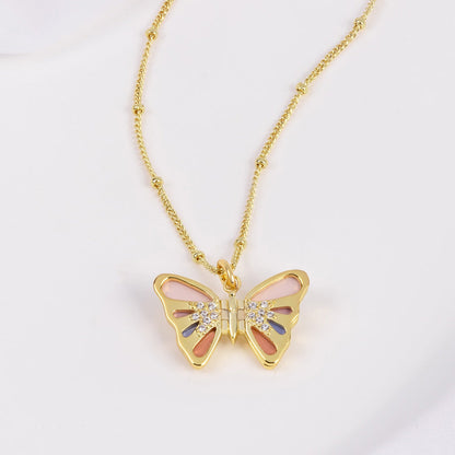 Wanderlust Studio Flutter Gold Necklace