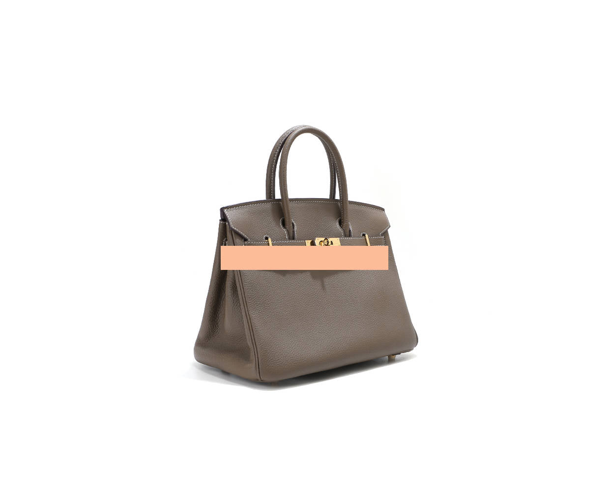 Women's Handbag, Togo Leather, Top Handle, Cross-body with shoulder strap
