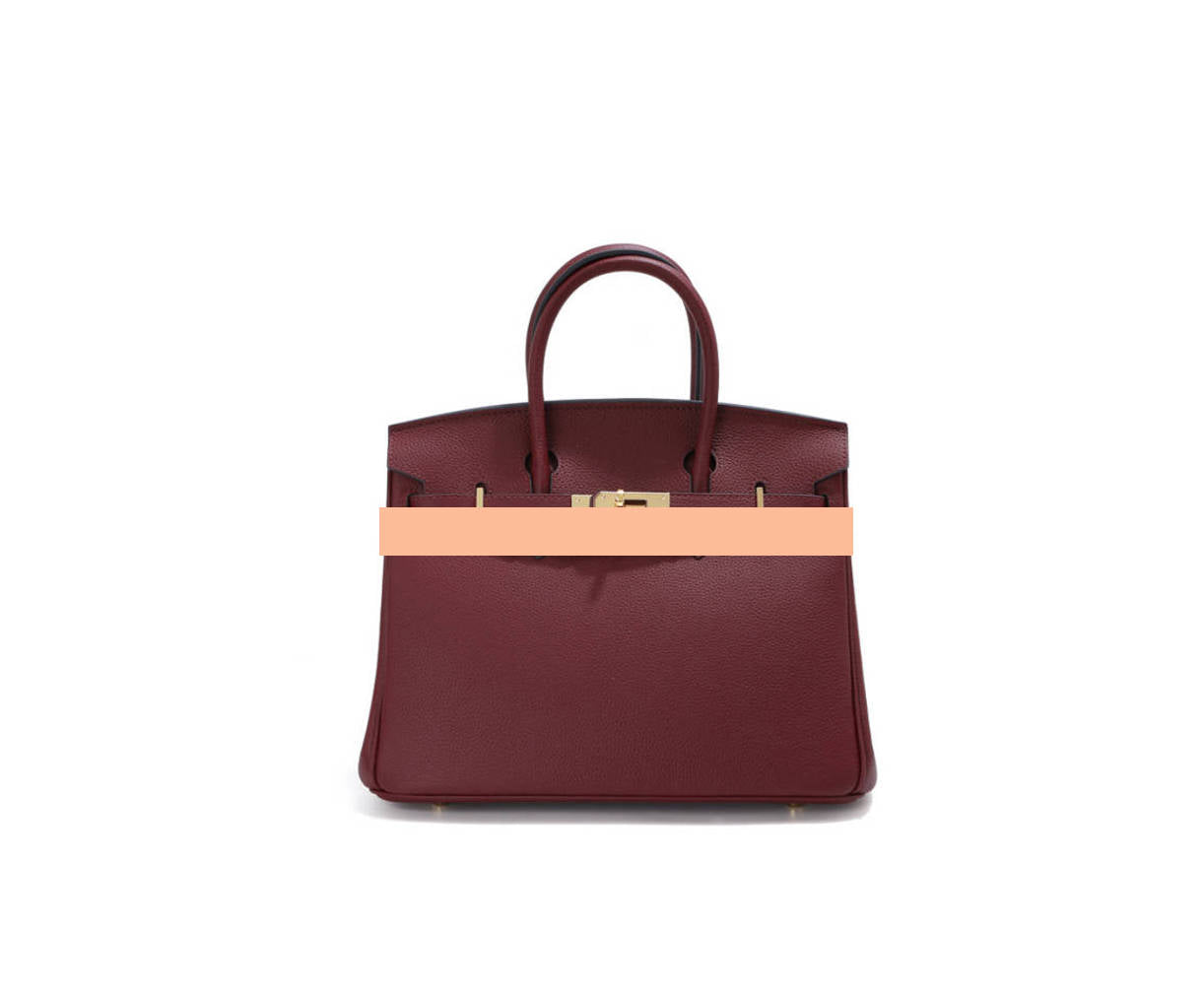 Women's Handbag, Togo Leather, Top Handle, Cross-body with shoulder strap